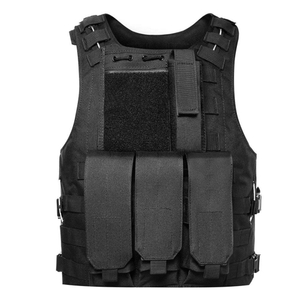 Камуфляжний багатофункціональний легкий бойовий жилет Amphibious Tactical MOLLE CS Tactical Vest #V074