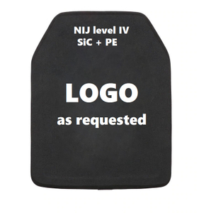 Керамічна пластина рівня IV (SiC + PE), сертифікована NIJ .06